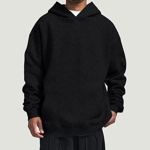Sudaderas con capucha extragrandes de nuevo diseño de talla grande para hombre, sudaderas con capucha extragrandes informales de color personalizado para hombre, ropa de moda - Product Image 2