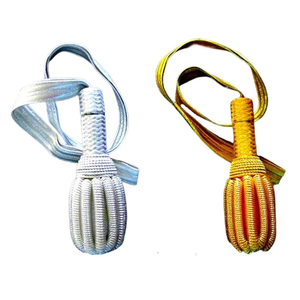 Nouveaux officiers or et marron et blanc épée noeud Shipman épée noeud fil d'or épée noeud à vendre ronpex - Product Image 1