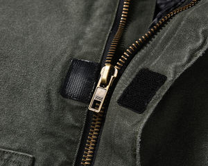 Blouson Bomber Detroit pour Homme en Toile, Col Montant, Marque Personnalisée, Étiquette Privée, Vêtement de Travail pour Ouvrier du Bâtiment - Product Image 6