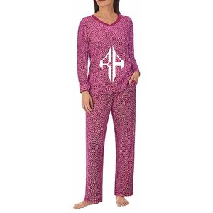Ropa de dormir de manga larga para mujer, ropa de mujer de talla grande de alta calidad, precios económicos - Product Image 1