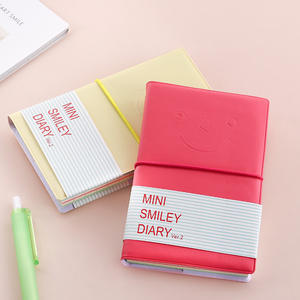 สมุดบันทึกยิ้มสีลูกกวาด สมุดบันทึกไดอารี่แบบพกพาเกาหลี สมุดบันทึกของขวัญน่ารักสําหรับนักเรียน - Product Image 3