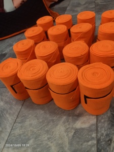 ผ้าพันคอโปโลผ้าฟลีซสำหรับขี่ม้าอุปกรณ์ให้ความอบอุ่นป้องกันขาม้าที่ได้รับบาดเจ็บสินค้าดูแลม้า - Product Image 6