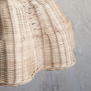 Stock beaucoup Rotin Fleur Lampe Décorative Produits rotin tissé lampe suspendue couverture chambre décoration - Product Image 2