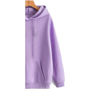 Robe pull en molleton d'hiver pour femme sur mesure 100% coton respirant coupe-vent écologique logo brodé sur le devant 360g - Product Image 5
