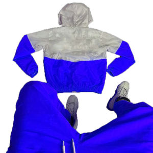 Ensemble survêtement de jogging d'hiver pour hommes, veste à capuche en coton de grande taille, écologique, de haute qualité, logo brodé personnalisé - Product Image 6