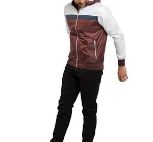 Chaquetas Cortavientos de Diseño Personalizado, Chaqueta Cortavientos Reflectante 100% Nailon con Rayas - Product Image 4