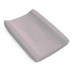 Housse de matelas rose en coton pour matelas à changer - Product Image 1