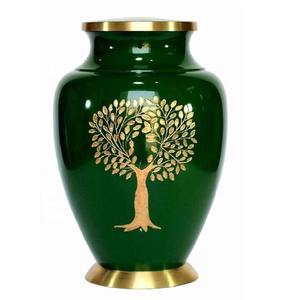 Blue <b>Fire</b> Classic Matt Bronze Cremation Urn Custom-Size Memorial Keepsake for Funerals Human Ashes <b>Fire</b> Memorial Service - Product Image 2