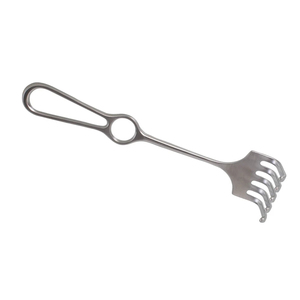 Israel Retractor 5 Prong 25,4 cm Israel Retractor portátil ortopédico quirúrgico Retractor HERRAMIENTA DE ACERO INOXIDABLE - Product Image 1