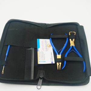 Stainless <b>Steel</b> Hair Extension Pliers Micro Ring <b>Silicone</b> Beads Removal Opener Tool - Product Image 4