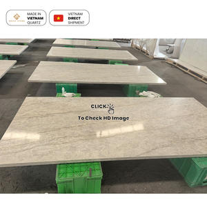 NV601 Taj Mahal Quartz, Alta Recomendación, Losa de Cuarzo Artificial para Mostrador de Recepción, Tiendas y Espacios Comerciales en Vietnam - Product Image 5