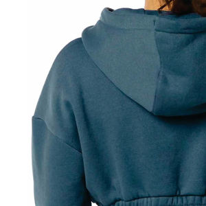 Venta caliente mujeres sudaderas con capucha Slim Fit Plus Size Hooded Plain sudadera 100% algodón logotipo personalizado pulóver térmico mujeres Sudadera con capucha - Product Image 6