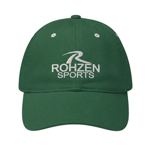 Casquette de baseball Rohzen Sports 100% coton réglable, style sportif décontracté, pour l'extérieur, protection solaire, unisexe, toutes saisons, casquette snapback - Product Image 1
