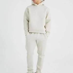 Combinaisons de survêtement à séchage rapide solides délavés à l'acide 100% coton avec LOGO personnalisé ensemble de survêtement sérigraphié pantalon de survêtement imprimé bouffant - Product Image 2