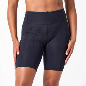Short de compression toutes saisons avec tissu doux au toucher et propriétés d'évacuation de la transpiration Short de compression flexible pour la gym, le fitness - Product Image 3