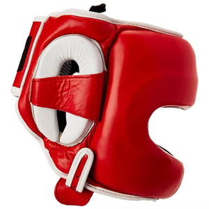 Protection de la tête de boxe portable de sécurité, type fermé, cuir synthétique respirant, personnalisable, protection de la tête unisexe, entraînement de sparring - Product Image 4