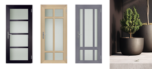 กรอบประตูพลาสติก upvc สำหรับตกแต่งภายในและภายนอก | ผู้ผลิตประตูพีวีซีขนาดที่กำหนดเอง - Product Image 3