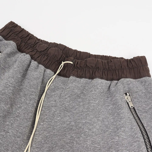 Adultes Garçons Coton Doux Léger Polaire Longueur Genou Short Confortable Coupe Décontractée Cordon de Serrage Réglable Taille Courte Hommes - Product Image 4