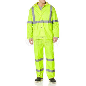 ชุดทำงานนิรภัยผู้ชายสีพื้น ไซส์ใหญ่ น้ำหนักเบา ระบายอากาศดี มองเห็นได้ชัดเจน คุณภาพพรีเมียม - Product Image 1