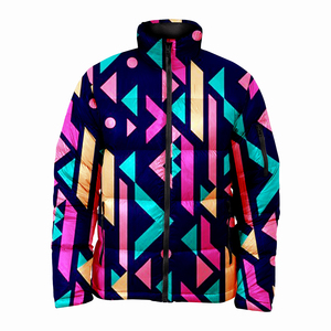 แจ็คเก็ตพัฟเฟอร์คอตั้งสำหรับฤดูหนาว คุณภาพสูง แบบ OEM/ODM สำหรับทุกเพศ พิมพ์ลายด้านหน้าได้ กันน้ำ กันลม สวมใส่สบาย หนา - Product Image 4