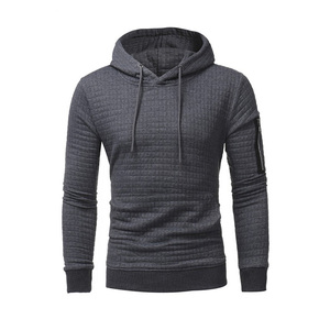 Sweat-shirts à capuche surdimensionnés pour hommes en coton 100% brodés, économiques, vente en gros, pour la mode au quotidien - Product Image 1