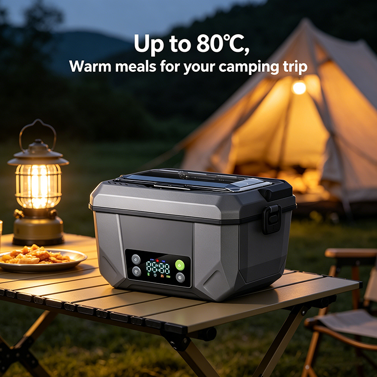 225000mAh Smart Lunch Box Replaceable Lunch Box Electric Food Warmer Cordless Electric Lunch Box Lunch Box With Heating