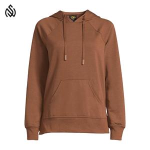 Sudadera con capucha de manga larga para mujer con diseño personalizado al mejor precio Ropa de invierno de secado rápido-Hecho de algodón MOQ bajo - Product Image 1