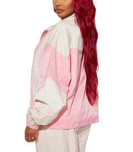 Customizable Windbreaker Tracksuit For Women Quickdry Windproof Lightweight Breathable Customised Logo Printing 2026 - Product Image 2