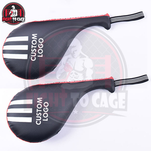 Paquete de 2 Protectores de Patadas de Taekwondo Duraderos de PVC y Cuero, para Karate, Boxeo, MMA, Entrenamiento, Ecológicos - Product Image 2