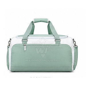 Custom Sports Duffel <b>Bag</b> <b>With</b> <b>Shoe</b> <b>Compartment</b> Lightweight Polyester Gym Workout Travel <b>Weekend</b> Carry <b>Bag</b> - Product Image 3
