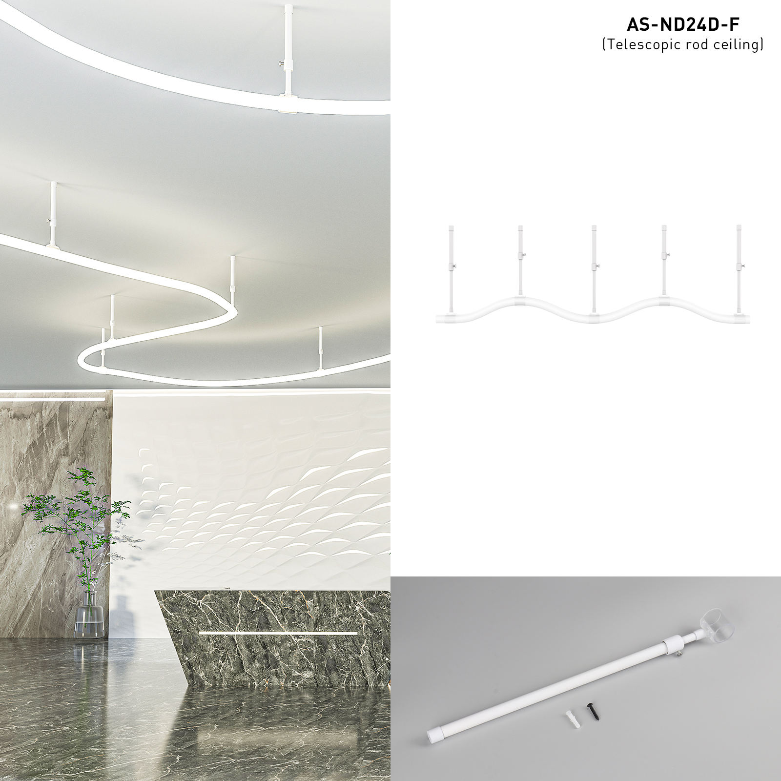 Nd24D Waterproof Business Neon Sign LED Strip 24V Elegant Ice Blue Interior Lighting Optimal Neon Light Tube