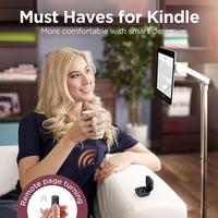 Turner de página remoto para Kindle Paperwhite y TikTok, controlador inalámbrico de e-book e-reader, anillo de desplazamiento TIK Tok