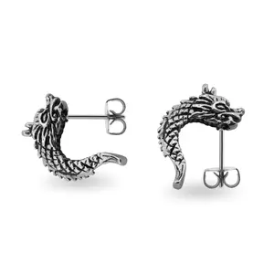 Wholesale Jewelry Top Grade Stainless Steel Dragon Post Earrings Premium Quality High Demanded for Women