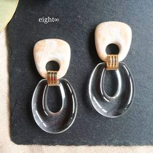 Pendientes Geométricos Clásicos 2026 B;ack, Joyería Hecha a Mano Popular en Europa y América, Pendientes de Cadena Acrílica, Artesanía Bh - Product Image 5