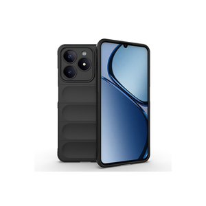 Étui en silicone TPU à motif ethnique creux pour Realme C61, coque arrière rectangulaire flexible antichoc, étuis de téléphone portable en matériau PP - Product Image 1