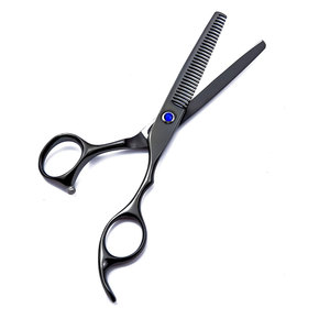 Tijeras de adelgazamiento de acero inoxidable de Color personalizadas de alta calidad para uso en salón portátil profesional con servicio OEM - Product Image 3