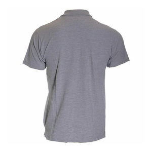 Colores lisos poliéster algodón verano transpirable manga rápida logotipo personalizado Golf impresión hombres Polo camiseta - Product Image 6