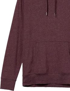 Jersey ligero con capucha para hombre de 100% algodón al por mayor, Jersey bordado y estampado personalizado con diseño forrado - Product Image 6