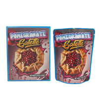 Sachet refermable holographique imprimé en gravure 3,5g 7g, en PE, avec fermeture éclair, anti-odeur, recyclable, en Mylar, avec boîte pour bonbons et biscuits