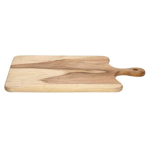 Vente en gros de planche à découper en bois au design élégant pour accessoires de cuisine planche à découper en bois planche à trancher - Product Image 3