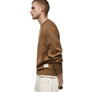 Nuevas Sudaderas de Invierno para Hombre, Corte Regular, Tejido de Punto, 100% Algodón, Transpirables, Ecológicas, de Secado Rápido, Color Sólido, 300g, MOQ Bajo - Product Image 2