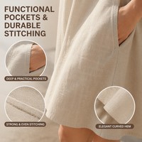 Vente en gros de robes pour femmes, robes décontractées tendance printemps-été, robes maxi fluides pour femmes