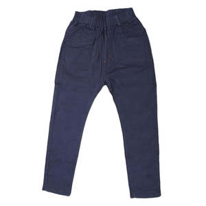 Pantalon en coton pour garçons - Bleu marine - Marine/bleu - Product Image 1