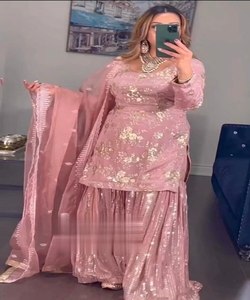 ชุดผ้าไหมด้านบนมีสไตล์ราคาที่ดีที่สุดชุดผ้าไหม dupatta: ชุดผ้าไหมด้านบนผ้าไหมที่ทันสมัยมีจำหน่ายในราคาที่ดีที่สุดนำเสนอ dupattas ที่ดี - Product Image 2