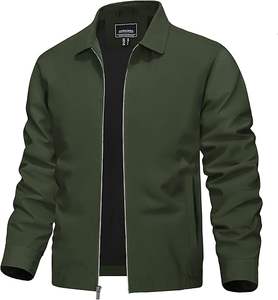 Nouvelle arrivée, veste coupe-vent à col sur mesure, fabricant au Pakistan, vêtements d'extérieur, veste coupe-vent pour hommes - Product Image 1