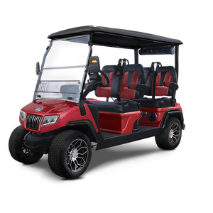 Carrito de golf económico de 4 plazas con asientos tapizados, velocidad de 24 km/h, GO Dmax gt4 elite series, batería recargable de litio, 300 kg, barato. - Product Image 2