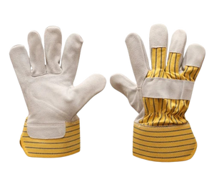Gants de gréement en cuir de vachette haute XL pour la construction industrielle Excellente protection des mains Caractéristiques de soudage anti-coupure anti-feu - Product Image 3