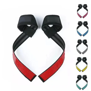 Alta calidad personalizado Fitness impreso transpirable entrenamiento accesorio antideslizante levantamiento de pesas muñequeras gran oferta - Product Image 2