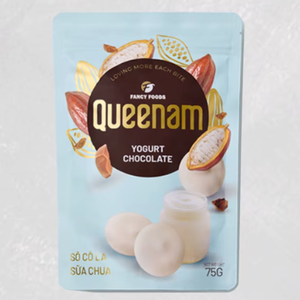 OEM HALAL Premium Chocolat Bouton Saveur Yaourt Chocolat Bouton Bonbons 75G Queenam En Vrac En Gros - Product Image 1