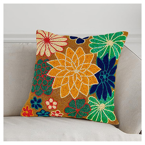 Modern Beaded Cushion Stylish Beaded Cushion With Pillow <b>Cover</b> Perfect <b>For</b> Living Room Bedroom <b>Sofa</b> And Office Interiors - Product Image 5